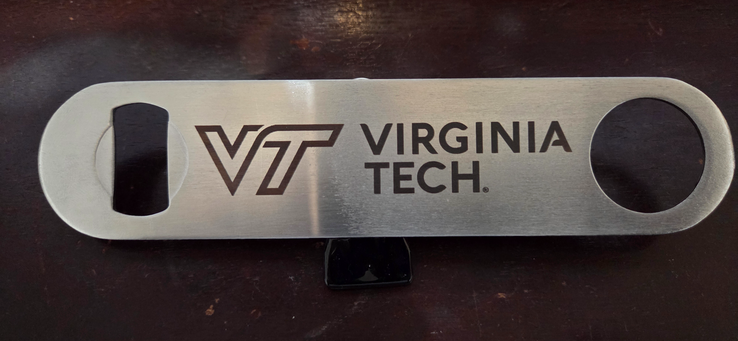 7" Stainless Steel Bottle Opener